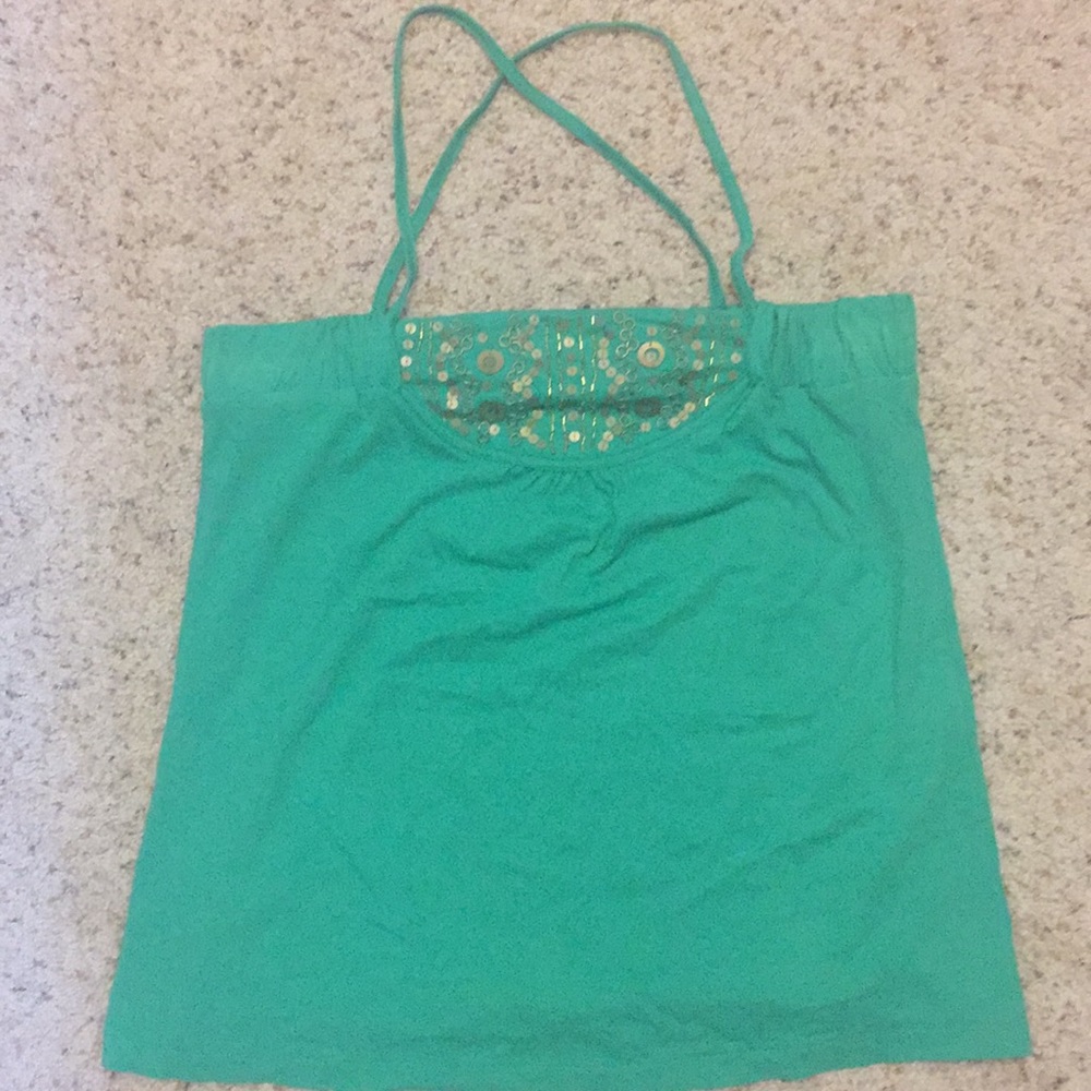 Banana republic factory green tank